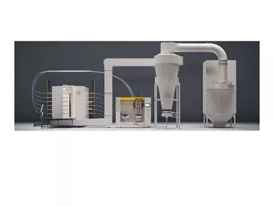 Electrostatic painting system: Wagner PXE powder center (E-line system)